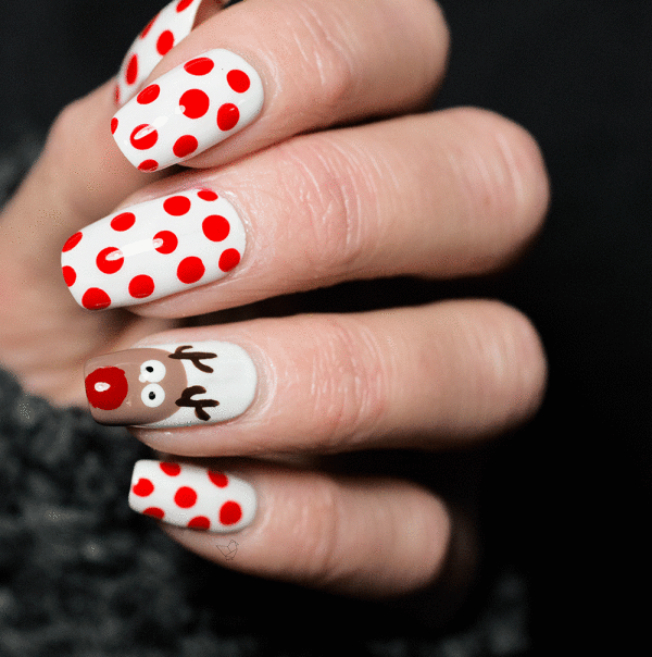 Unghie Di Natale Immagini.J 28 Prima Di Natale Nail Art