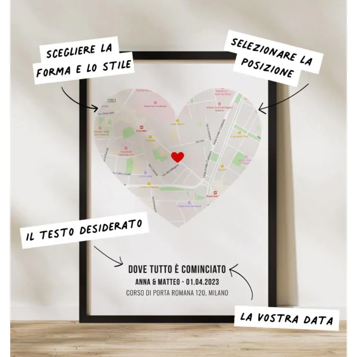 Mappa Personalizzata Dove tutto è iniziato