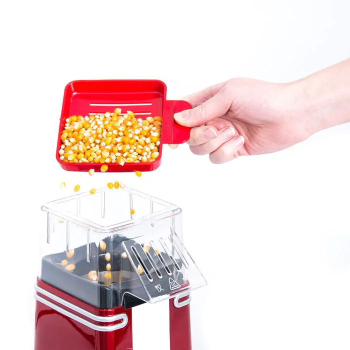 Macchina popcorn stile americano per feste, confettate