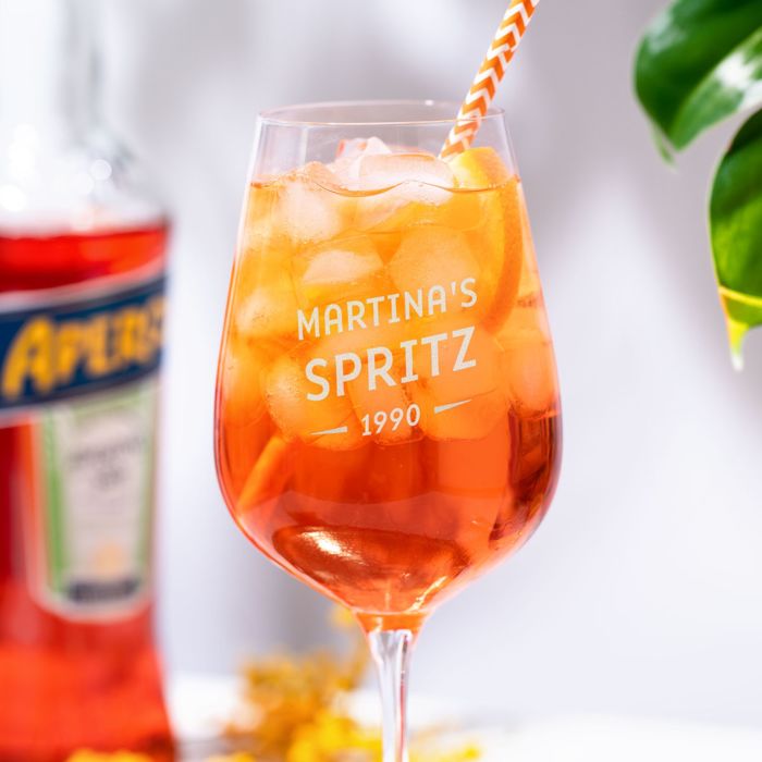 Bicchiere Spritz Aperol Personalizzato con Annata