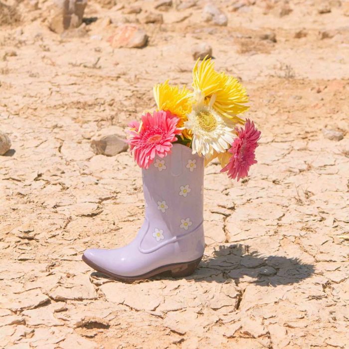 Vaso di Fiori in stile Stivali da Cowboy