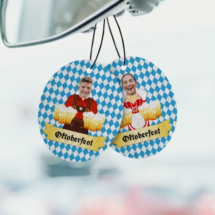 Profumatore Auto Personalizzato Oktoberfest Set da 2