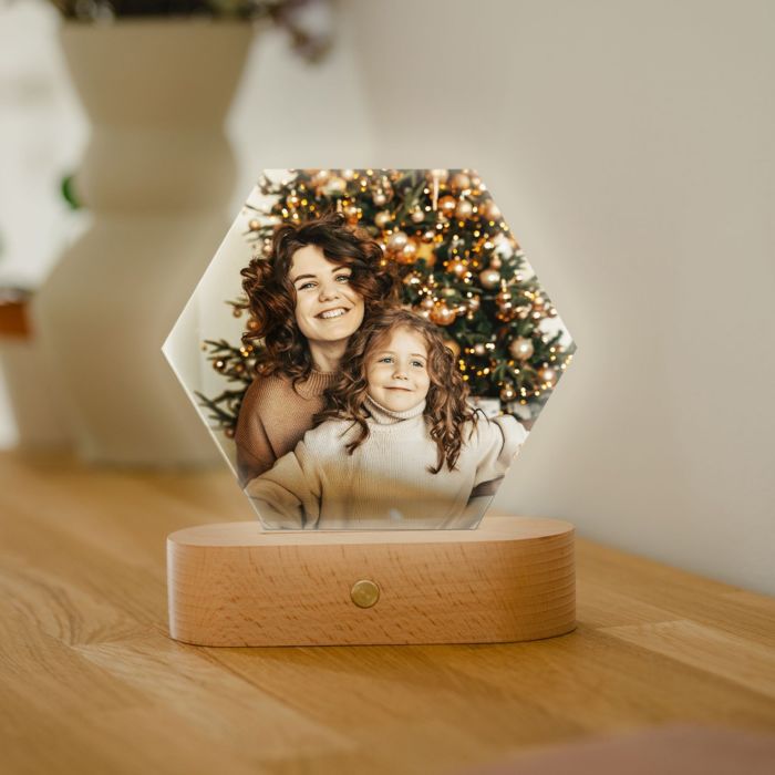 Lampada LED Personalizzata con Foto